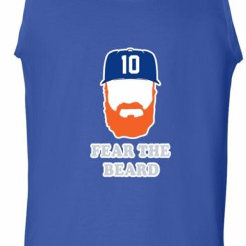 Justin Turner Los Angeles Dodgers "Beard" Unisex Tank Top