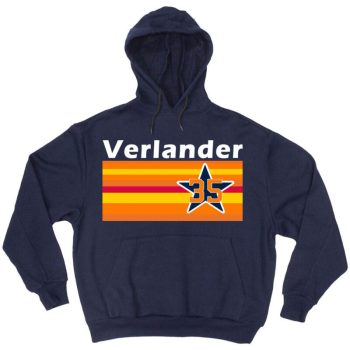 Justin Verlander Houston Astros "Old School Logo" Hooded Sweatshirt Unisex Hoodie