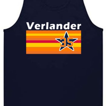 Justin Verlander Houston Astros "Old School Logo" Unisex Tank Top
