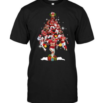 Kansas City Chiefs Players Christmas Tree Unisex T-Shirt Kid T-Shirt LTS2977