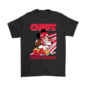 Kansas City Chiefs Slogan Chiefs Kingdom Mickey Mouse Unisex T-Shirt Kid T-Shirt LTS3106