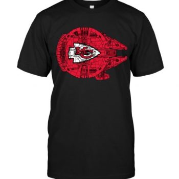 Kansas City Chiefs The Millennium Falcon Star Wars Unisex T-Shirt Kid T-Shirt LTS2983