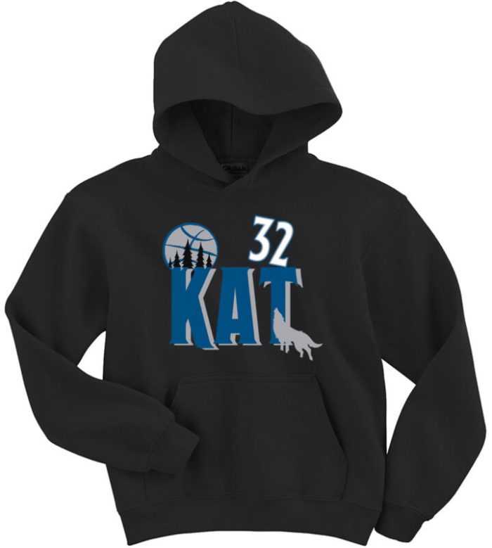 Karl Anthony Towns Minnesota Timberwolves "Kat" Hooded Sweatshirt Hoodie