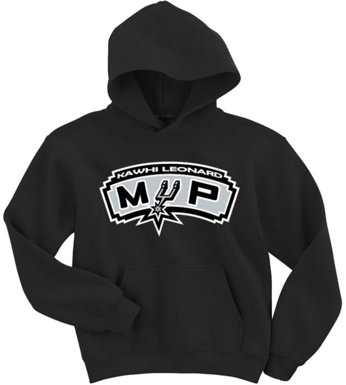 Kawhi Leonard San Antonio Spurs "MVP" Hooded Sweatshirt Hoodie