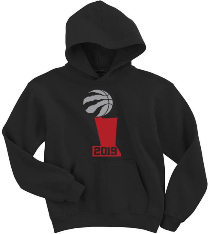 Kawhi Leonard Toronto Raptors 2019 Champions Trophy Hooded Sweatshirt Unisex Hoodie