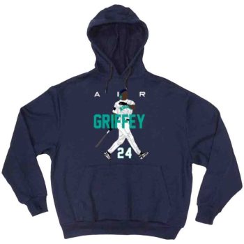 Ken Griffey Jr Seattle Mariners "Air Hr New" Hooded Sweatshirt Hoodie