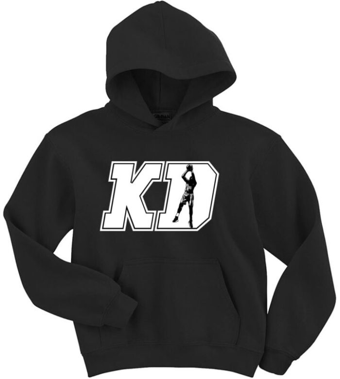 Kevin Durant Brooklyn Nets "Kd Logo" Hooded Sweatshirt Unisex Hoodie