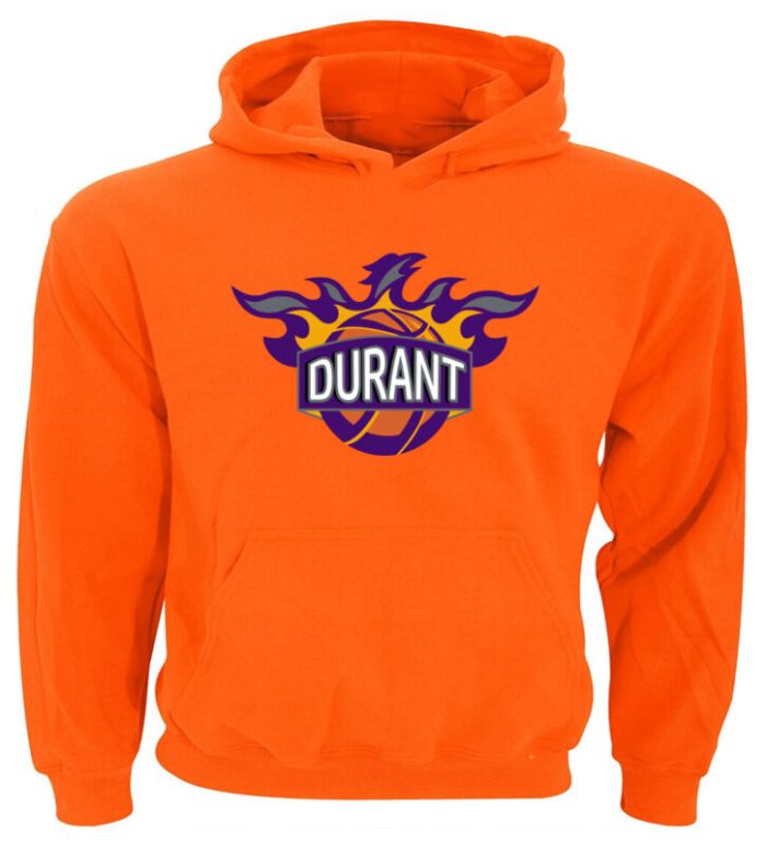 Kevin Durant Kd Phoenix Suns Logo Crew Hooded Sweatshirt Unisex Hoodie