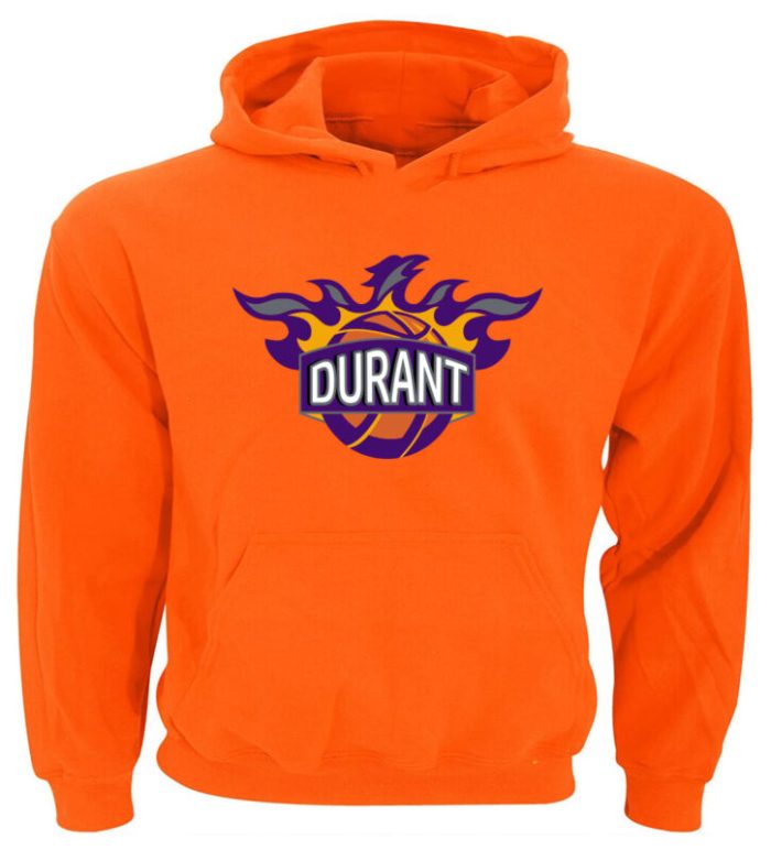 Kevin Durant Kd Phoenix Suns Logo Crew Hooded Sweatshirt Unisex Hoodie