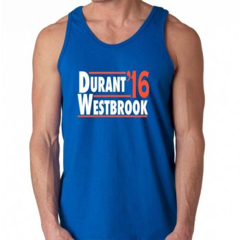 Kevin Durant Russell Westbrook Oklahoma City Thunder "2016" Unisex Tank Top