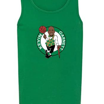 Kevin Garnett Boston Celtics Big Ticket Logo Unisex Tank Top
