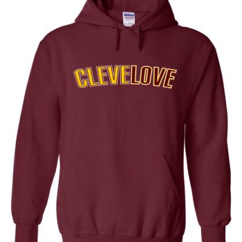 Kevin Love Cleveland Cavaliers "Clevelove" Unisex Hoodie Crew New
