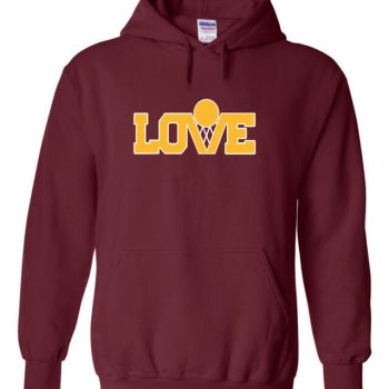 Kevin Love Cleveland Cavaliers "Love Maroon" Hooded Sweatshirt Hoodie