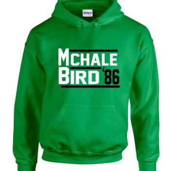 Kevin Mchale Larry Bird Boston Celtics "86" Hooded Sweatshirt Unisex Hoodie