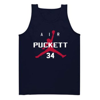 Kirby Puckett Minnesota Twins "Air Puckett" Unisex Tank Top