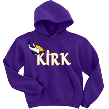 Kirk Cousins Minnesota Vikings "Kirk" Hoodie Hooded Sweatshirt