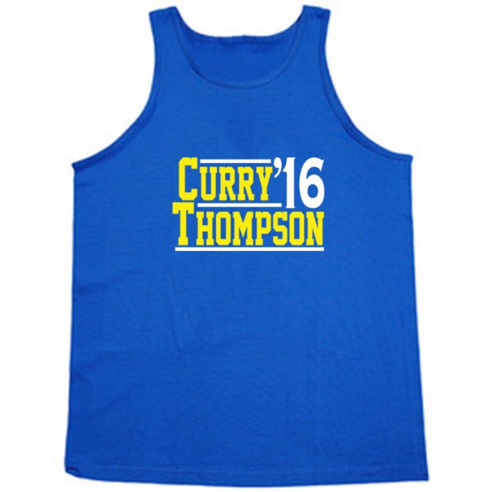 Klay Thompson Steph Curry Golden State Warriors "President" Unisex Tank Top