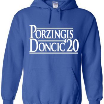 Kristaps Porzingis Luka Doncic Dallas Mavericks "2020" Hooded Sweatshirt Unisex Hoodie