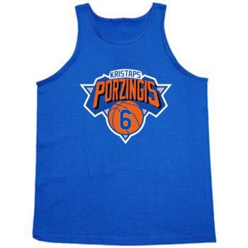 Kristaps Porzingis New York Knicks "Logo" Unisex Tank Top