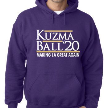 Kyle Kuzma Lonzo Ball Los Angeles Lakers "Kuzma Ball 2020" Hooded Sweatshirt Unisex Hoodie