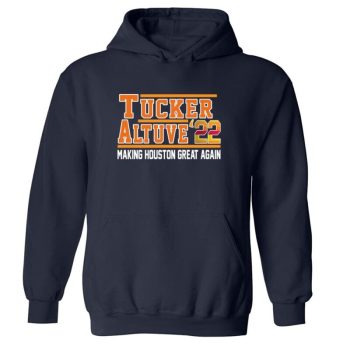 Kyle Tucker Jose Altuve Houston Astros 2022 Crew Hooded Sweatshirt Unisex Hoodie