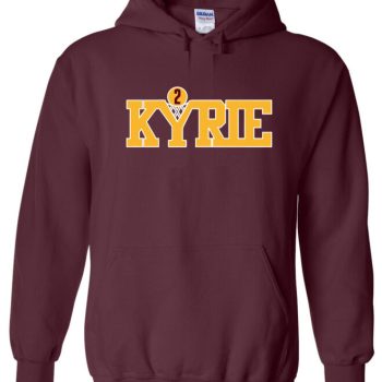 Kyrie Irving Cleveland Cavaliers "Old School Logo" Hooded Sweatshirt Hoodie