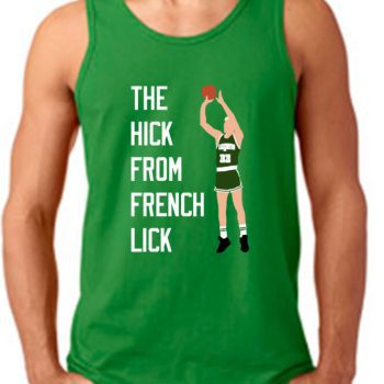 Larry Bird Boston Celtics "Hick From French Lick" Unisex Tank Top