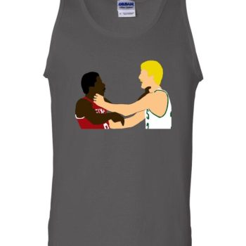 Larry Bird Boston Celtics Julius Irving Dr J 76Ers "Choke" Unisex Tank Top