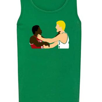 Larry Bird Dr J Julius Erving Boston Celtics 76Ers Unisex Tank Top