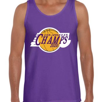 Lebron James Anthony Davis Los Angeles Lakers Champions 2020 Unisex Tank Top