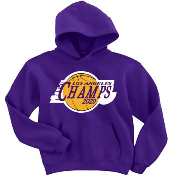 Lebron James Anthony Davis Los Angeles Lakers Champions Crew Hooded Sweatshirt Unisex Hoodie