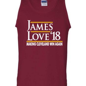 Lebron James Cleveland Cavaliers "Love 18" Unisex Tank Top