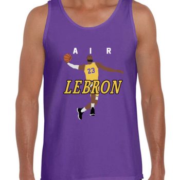 Lebron James Lakers Los Angeles Lakers "Air Pic" Unisex Tank Top