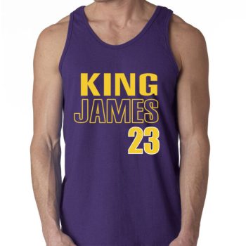 Lebron James Los Angeles Lakers "King James 23" Unisex Tank Top