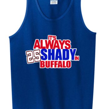 Lesean Mccoy Buffalo Bills "Always Shady In Buffalo" Unisex Tank Top