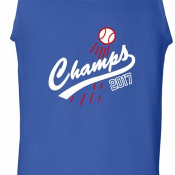 Los Angeles Dodgers World Series 2017 "Champs" Unisex Tank Top