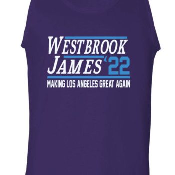 Los Angeles Lakers Lebron James Russell Westbrook 2022 Unisex Tank Top