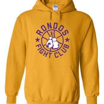 Los Angeles Lakers Rajon Rondo Brandon Ingram "Fight Club" Hooded Sweatshirt Unisex Hoodie