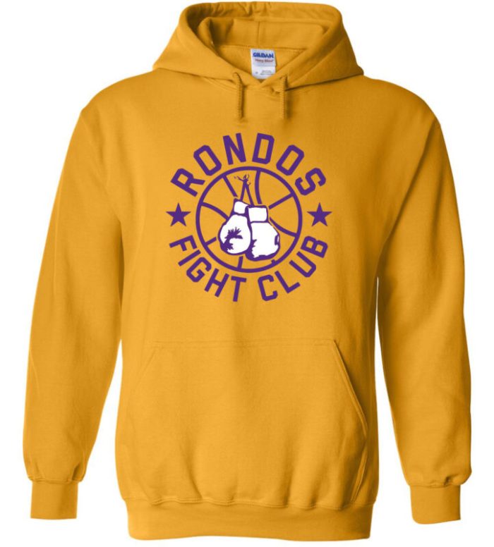 Los Angeles Lakers Rajon Rondo Brandon Ingram "Fight Club" Hooded Sweatshirt Unisex Hoodie