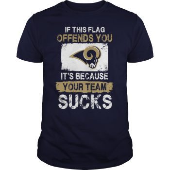 Los Angeles Rams - If This Flag Offends You It is Because Your Team Sucks Unisex T-Shirt Kid T-Shirt LTS3305