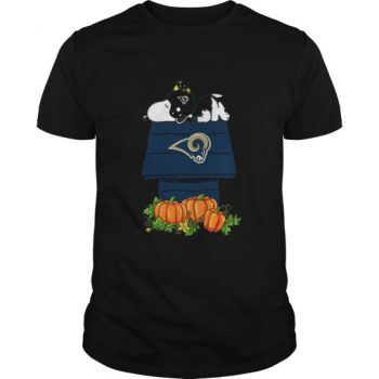 Los Angeles Rams Snoopy Pumpkin House Unisex T-Shirt Kid T-Shirt LTS3241