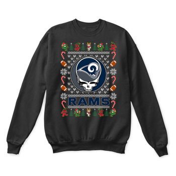 Los Angeles Rams X Grateful Dead Christmas Ugly Sweater Unisex T-Shirt Kid T-Shirt LTS3459