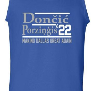 Luka Doncic Kristaps Porzingis Dallas Mavericks 2022 Unisex Tank Top