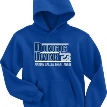 Luka Doncic Kyrie Irving Dallas Mavericks 2023 Mavs Crew Hooded Sweatshirt Unisex Hoodie
