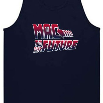 Mac Jones New England Patriots Mac To The Future Unisex Tank Top