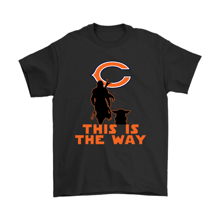 Mandalorian And Baby Yoda This Is The Way Chicago Bears Unisex T-Shirt Kid T-Shirt LTS1451