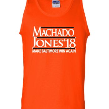 Manny Machado Adam Jones Baltimore Orioles "18" Unisex Tank Top