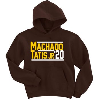 Manny Machado Fernando Tatis Jr San Diego Padres 2020 Hooded Sweatshirt Unisex Hoodie