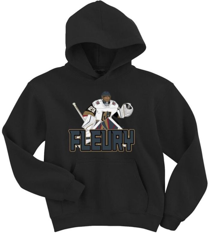 Marc Andre Fleury Las Vegas Golden Knights "Fleury" Hoodie Hooded Sweatshirt