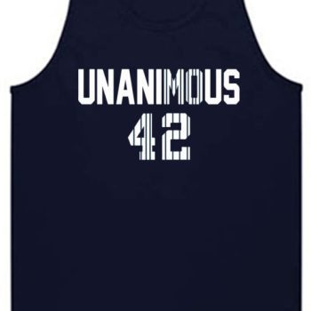 Mariano Rivera New York Yankees Hall Of Fame "Unanimous" Unisex Tank Top